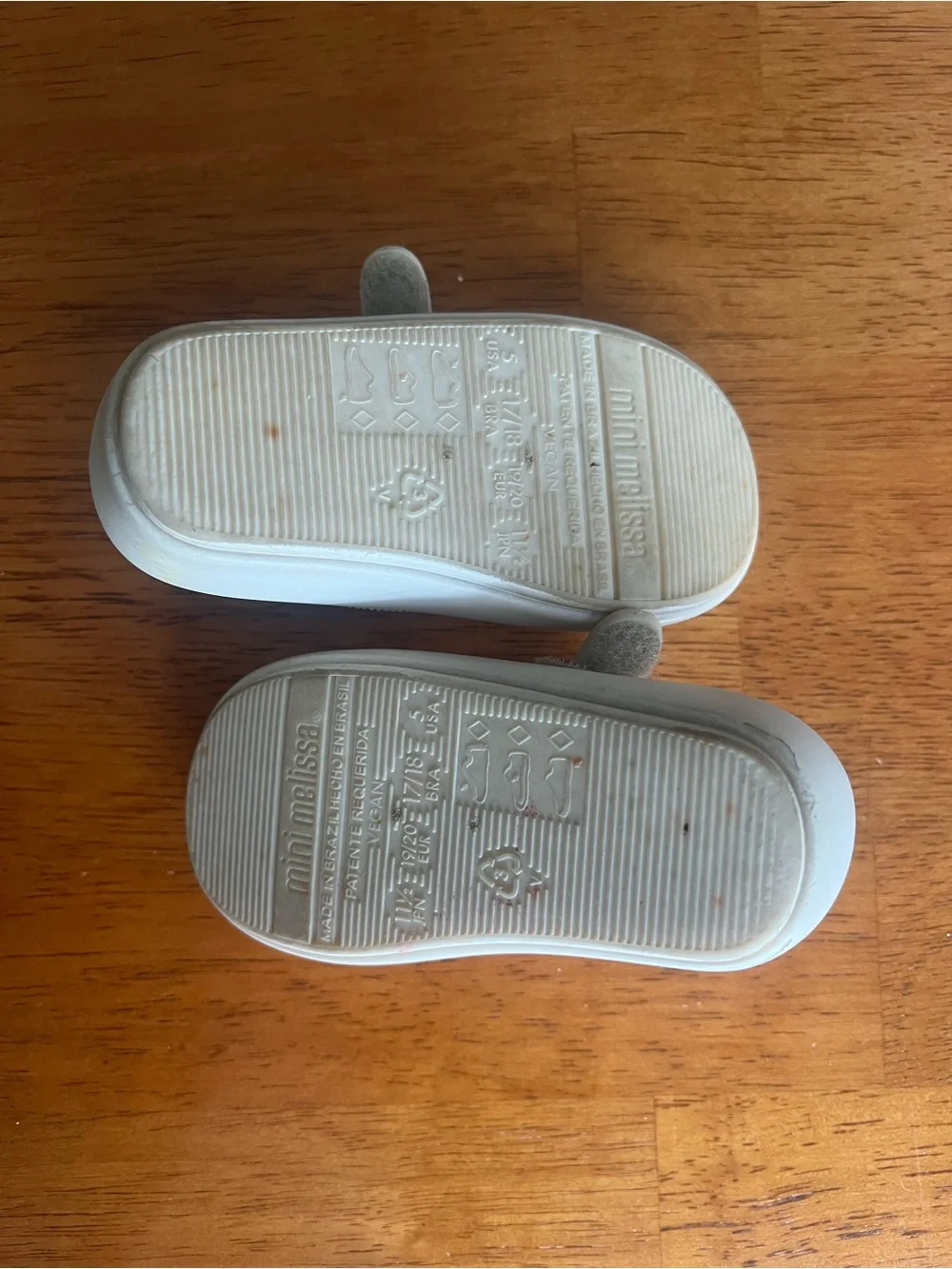 MELISSA! White Kids Mary Jane Shoes